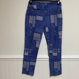 Attyre New York Womens printed pants size 8